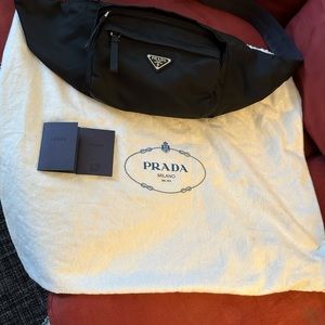 Prada Tessuto Nylon Belt Bag - Unisex